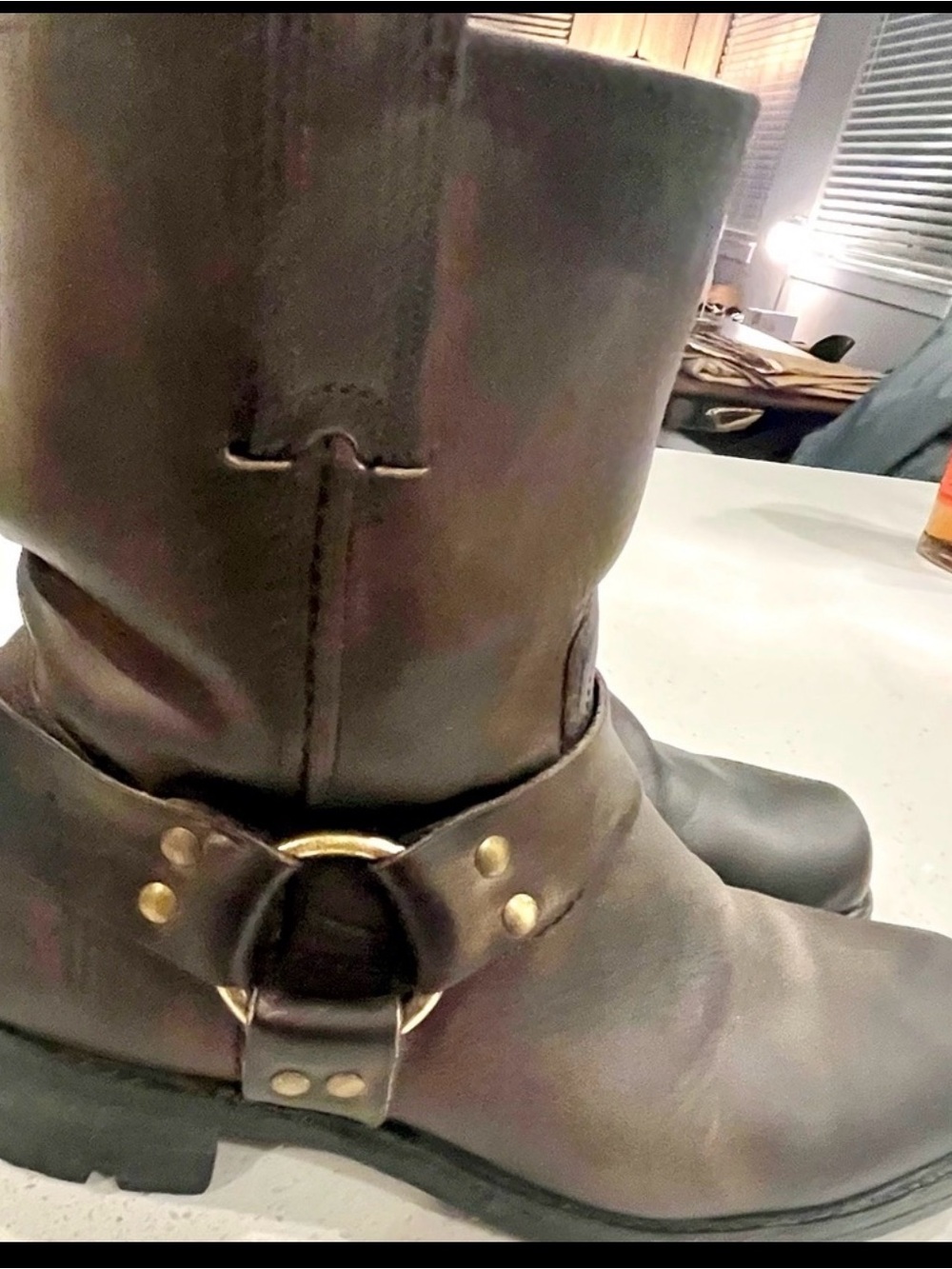 Frye Harness Boots W10 - boots say M 8.5 - Picture 4 of 6